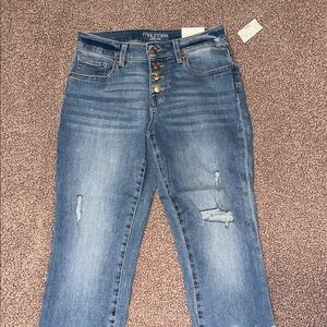 Maurices Denim Button-Fly Jeans